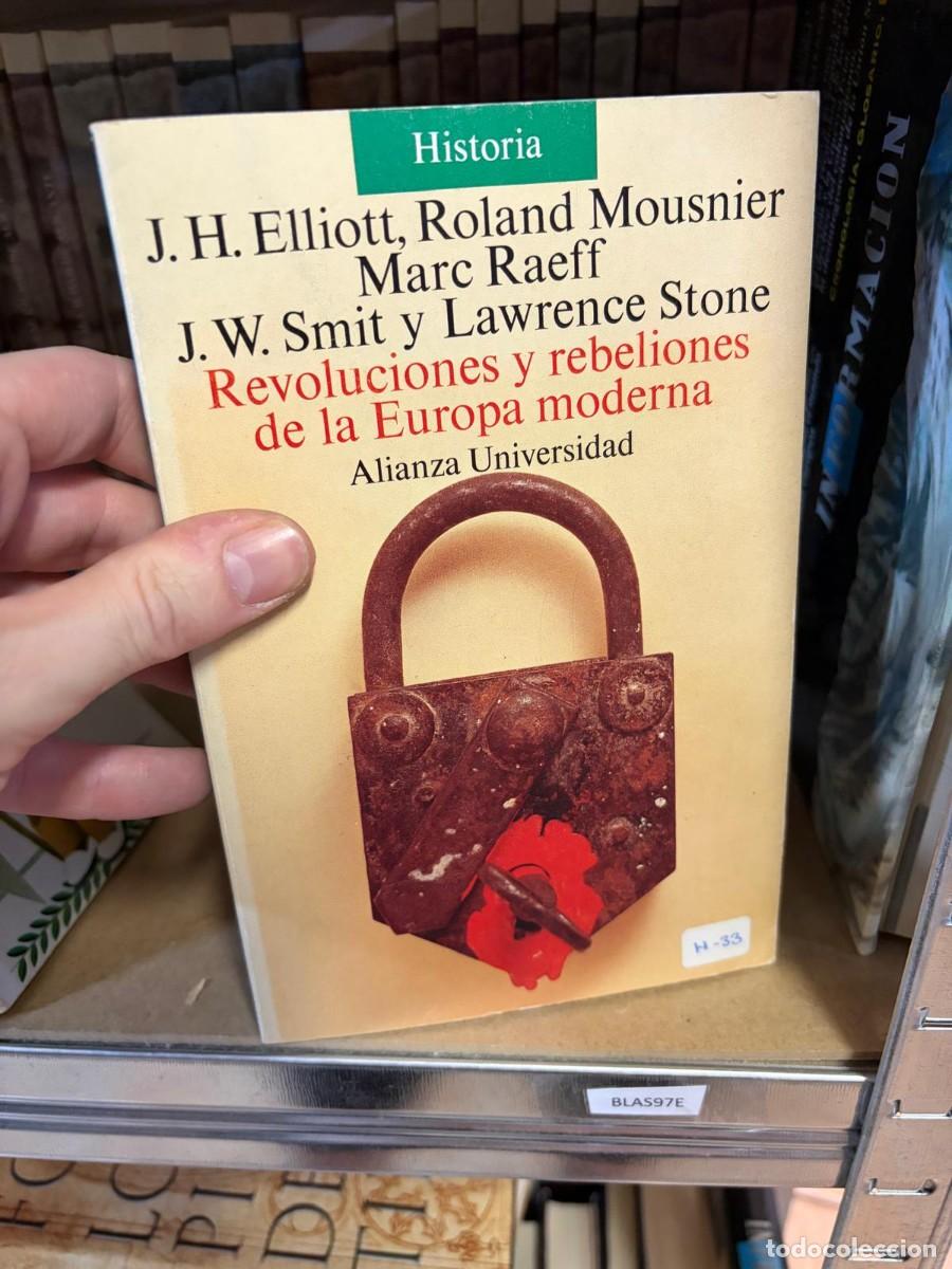 Libros de segunda mano: BLAS97E Revoluciones y rebeliones de la Europa moderna &mdash; J. H. Elliott, Roland Mousnier, Marc Raeff,