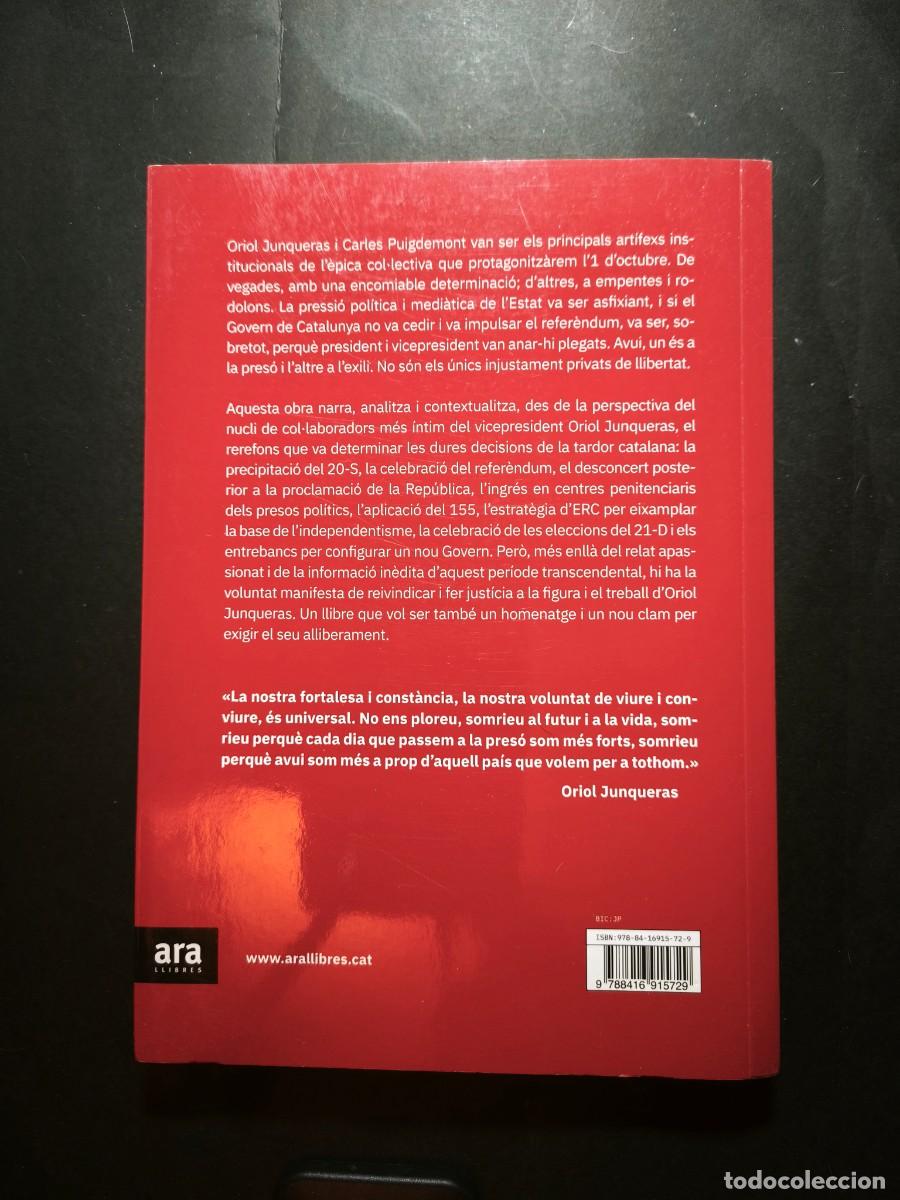 Libros de segunda mano: Fins que siguem lliures - Oriol Junqueras - Foto 2