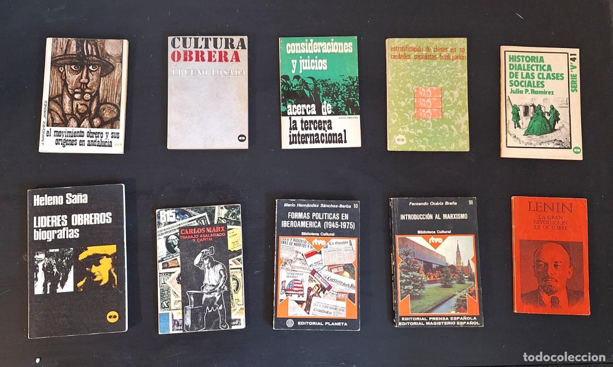 Libros de segunda mano: 20 libros con tem&aacute;tica pol&iacute;tica - Decadas 60, 70 y 80.