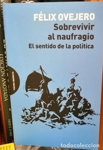 Libros de segunda mano: SOBREVIVIR AL NAUFRAGIO: EL SENTIDO DE LA POL&iacute;TICA