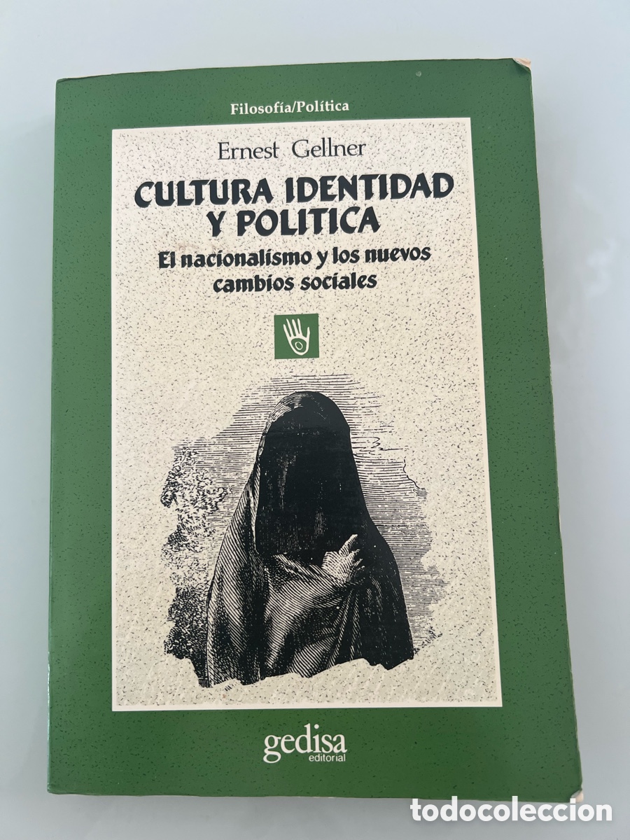 Libros de segunda mano: Cultura identidad y politica. Ernest Gellner. Gedisa editorial. 1989
