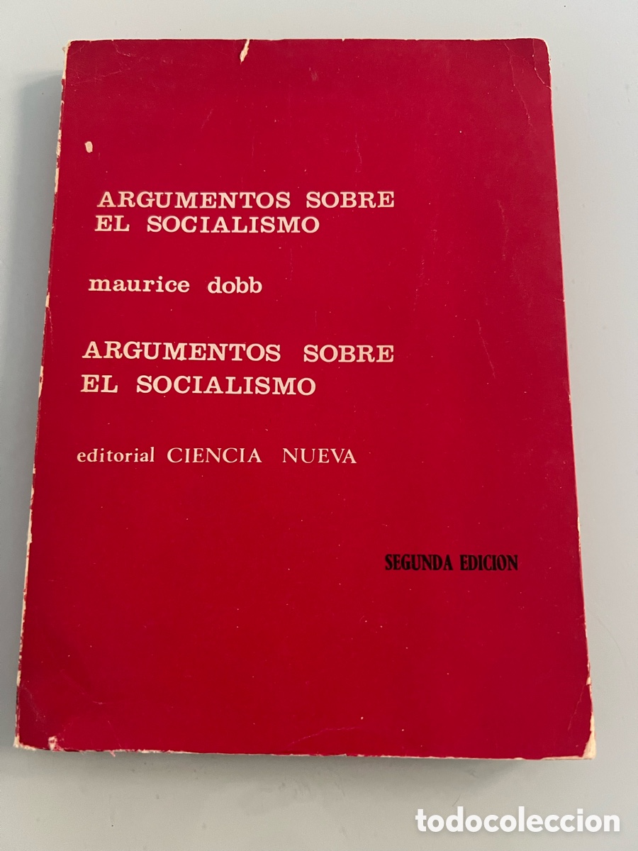 Libros de segunda mano: Argumentos sobre el socialismo. Maurice Dobb. Ciencia Nueva 2&ordf; ed. 1968