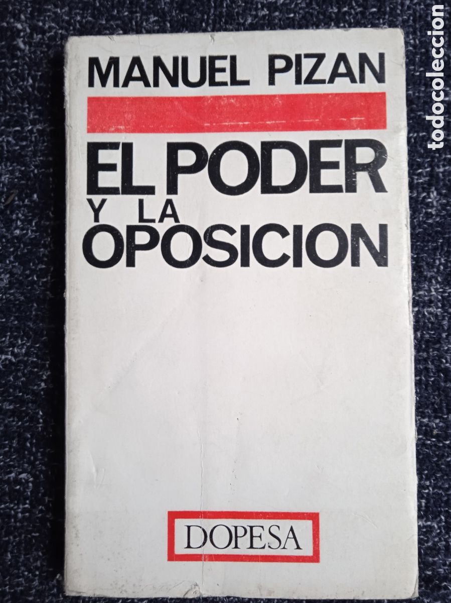 Libros de segunda mano: El poder y la oposici&oacute;n / Manuel Pizan