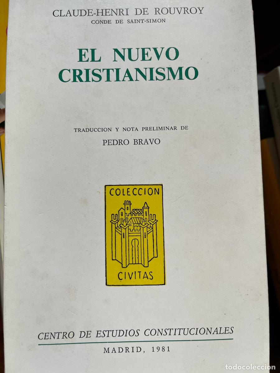 Libros de segunda mano: Saint-Simon: El nuevo cristianismo, CEP, 1981