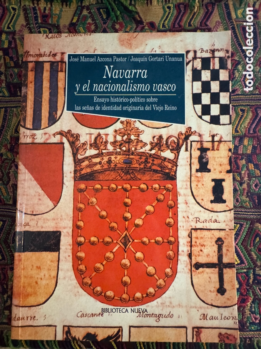 Libros de segunda mano: Azcona Pastor Navarra y el nacionalismo vasco