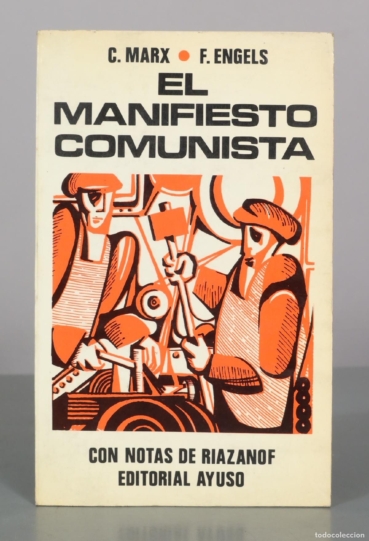 Libros de segunda mano: El Manifiesto Comunista - C. Marx, F. Engels - Editorial Ayuso
