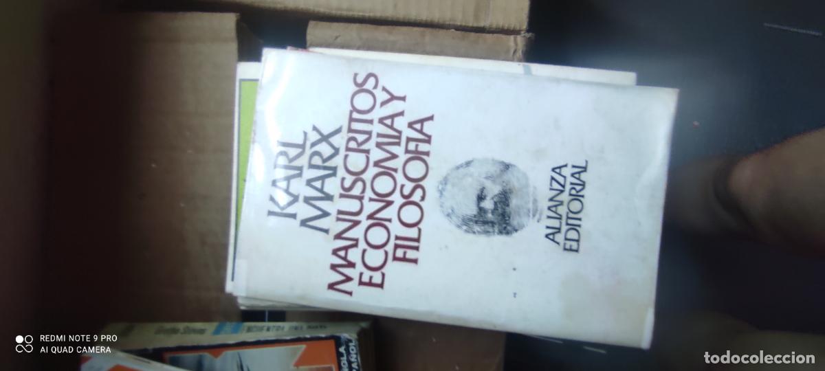 Libros de segunda mano: Manuscritos, econom&iacute;a y filosof&iacute;a. Karl Marx. 1977 alianza editoria