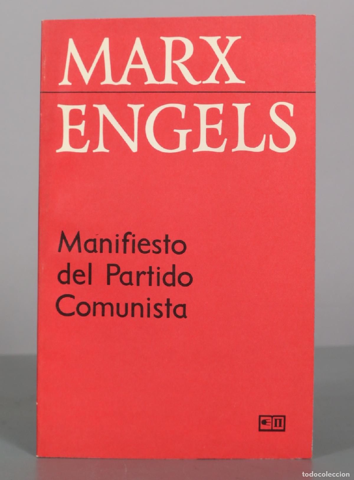 Libros de segunda mano: Manifiesto del Partido Comunista - Karl Marx, Friedrich Engels - Editorial Progreso