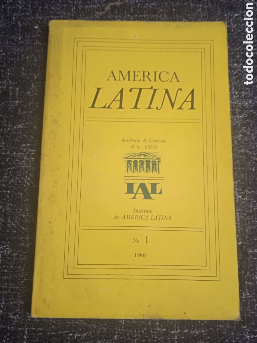 Libros de segunda mano: AMERICA LATINA N&ordm; 1 -ED. EDITORIAL PROGRESO MOSCU 1980
