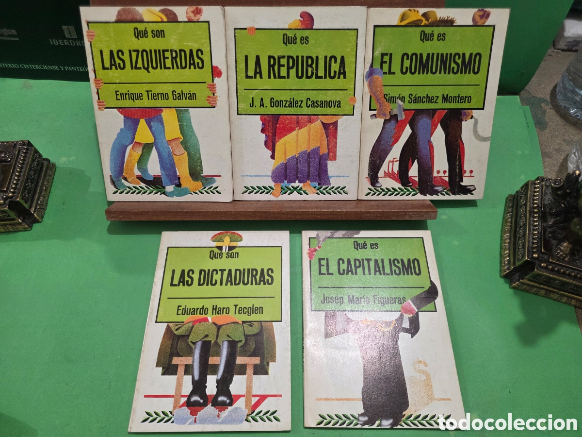 Libros de segunda mano: &rdquo;&rdquo;QU&Egrave; SON...QU&Egrave; ES&rdquo;&rdquo;...BIBLIOTECA DE DIVULGACI&Oacute;N POL&Iacute;TICA...EDITORIAL LA GAYA CIENCIA...1976...