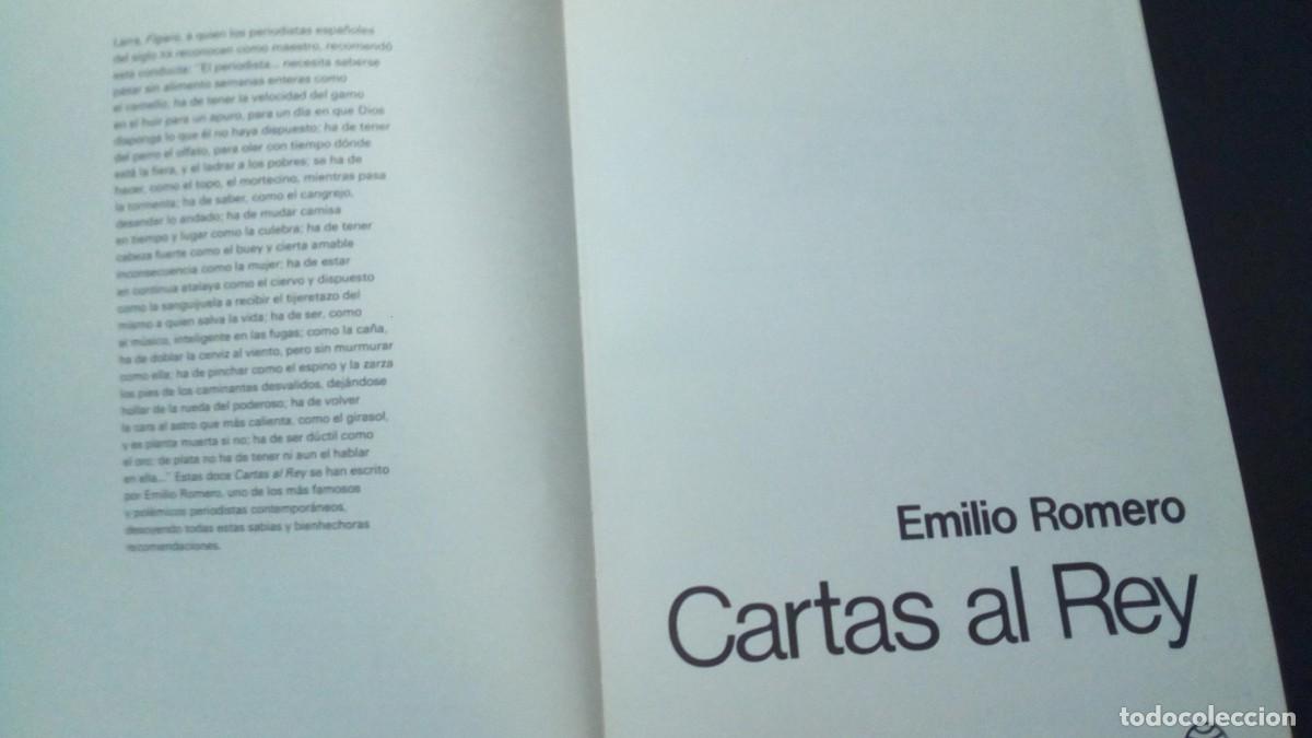 Libros de segunda mano: CARTAS AL REY-EMILIO ROMERO-ESPEJO DE ESPA&Ntilde;A N&ordm; 2-EDITORIAL PLANETA-COMO NUEVO