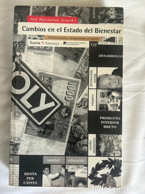 Libros de segunda mano: Cambios en el estado del bienestar -Jos&eacute; Adelantado-