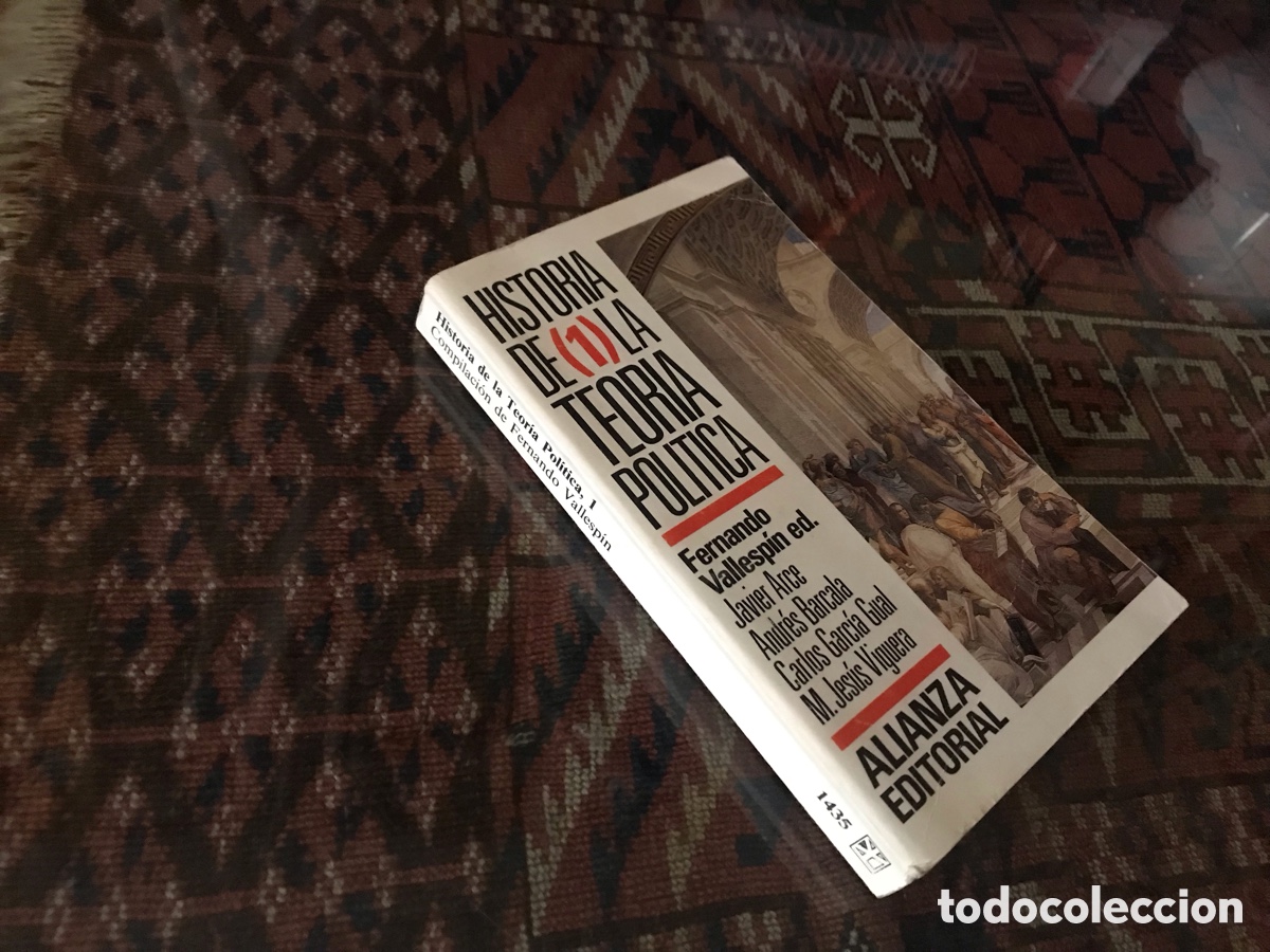 Libros de segunda mano: Historia de la teor&iacute;a pol&iacute;tica (1). Fernando, Vallesp&iacute;n. Alianza e editorial n&ordm; 1435