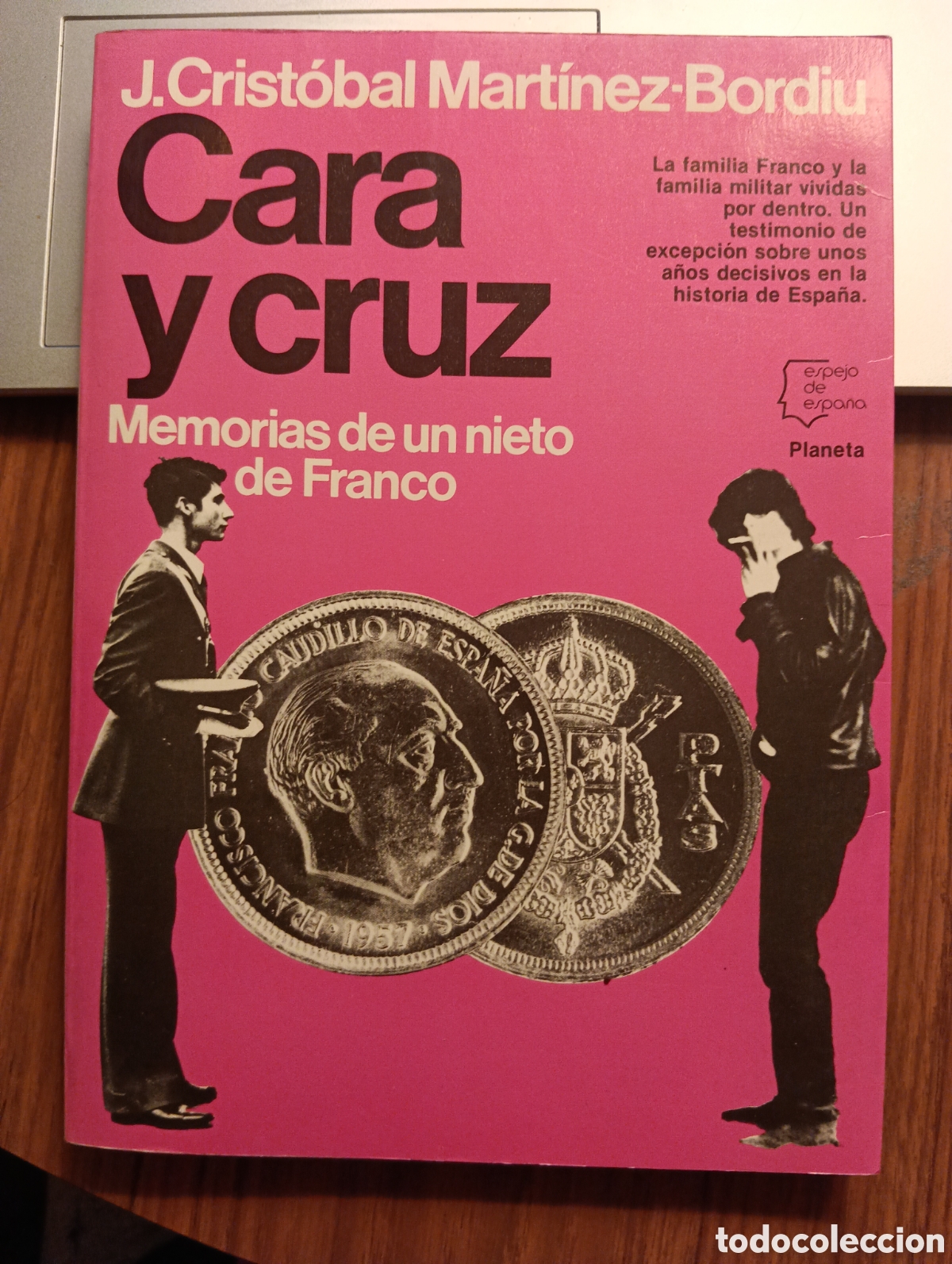 Libros de segunda mano: Cara y cruz, Memoriasmde un nieto de Franco, J. Crist&oacute;bal Mart&iacute;nez-Bordiu