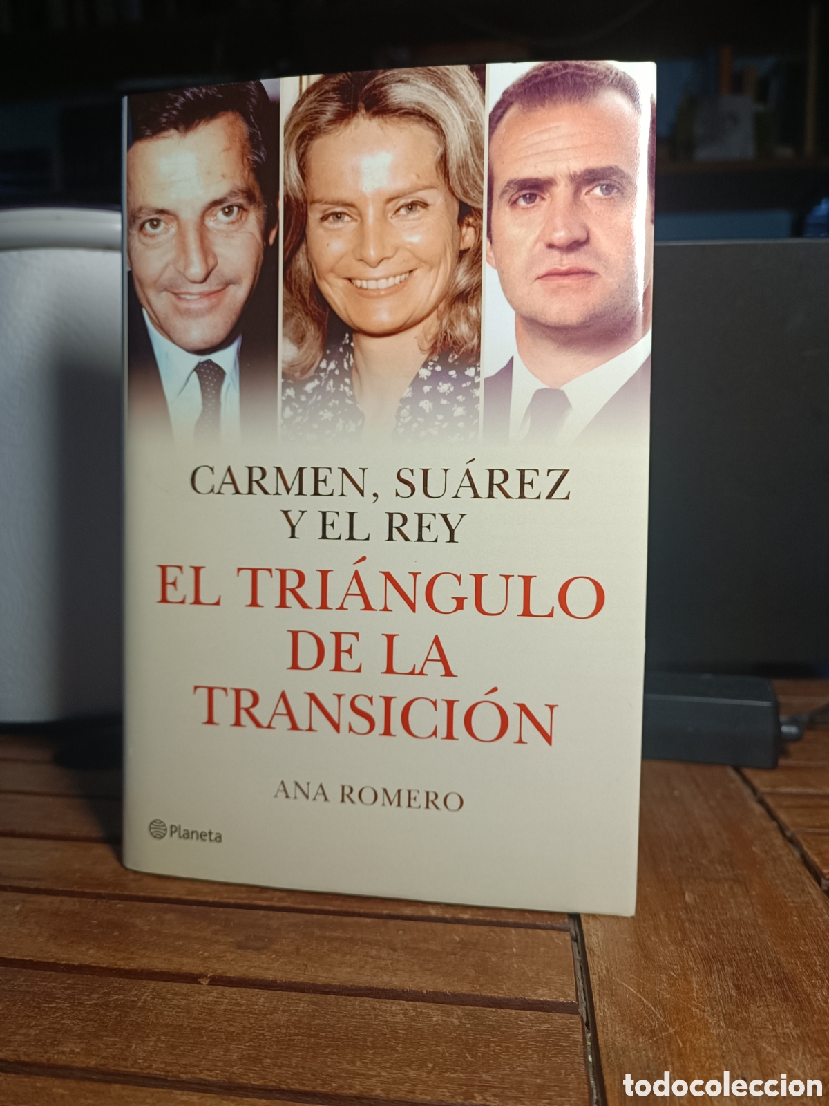 Libros de segunda mano: El tri&aacute;ngulo de la Transici&oacute;n Ana Romero planeta tapa dura historia Espa&ntilde;a descatalogado primera ed.