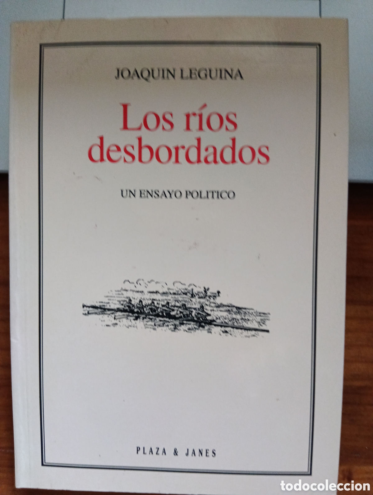 Libros de segunda mano: Los r&iacute;os desbordados, Joaqu&iacute;n Leguina, Plaza & Jan&eacute;s