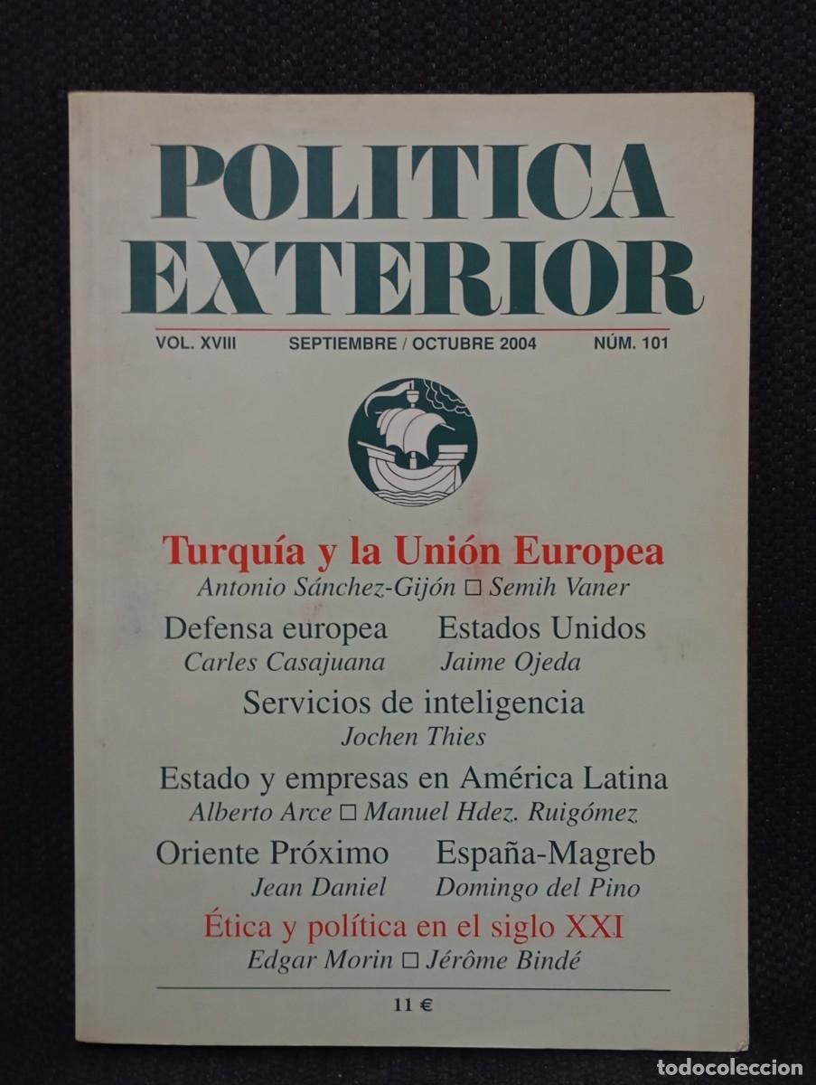 Libros de segunda mano: POLITICA EXTERIOR - VOL.XVIII - LIBRO - TAPA BLANDA - SEPTIEMBRE OCTUBRE 2024 - NUM. 101