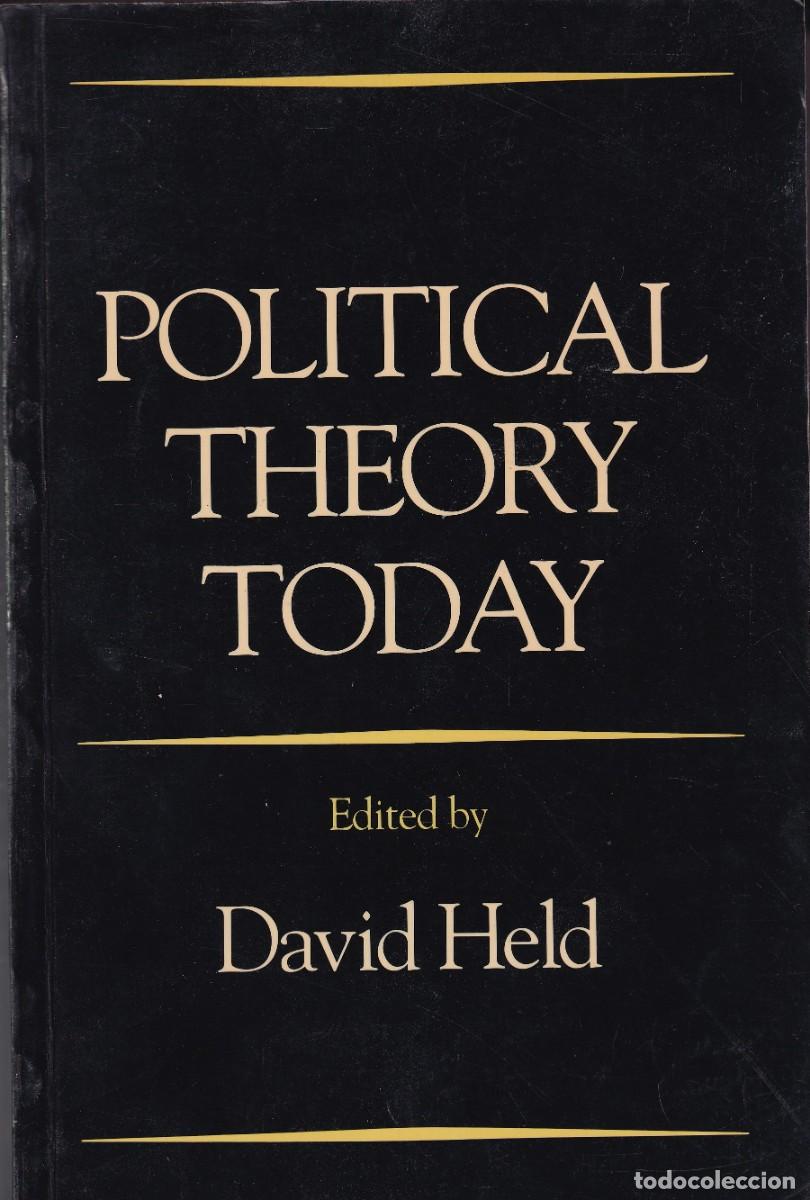 Livros em segunda m&atilde;o: David Held (ed.) - Political Theory Today