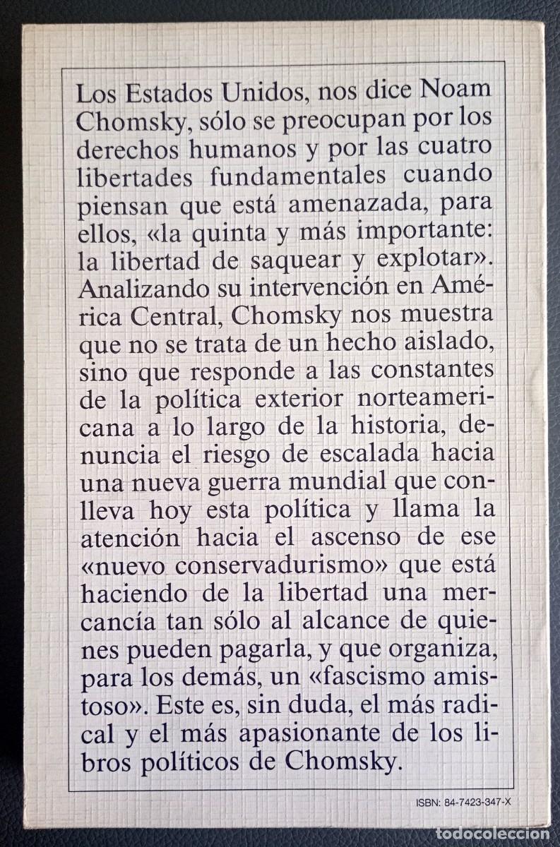 Libros de segunda mano: Noam Chomsky . La quinta libertad - Foto 2