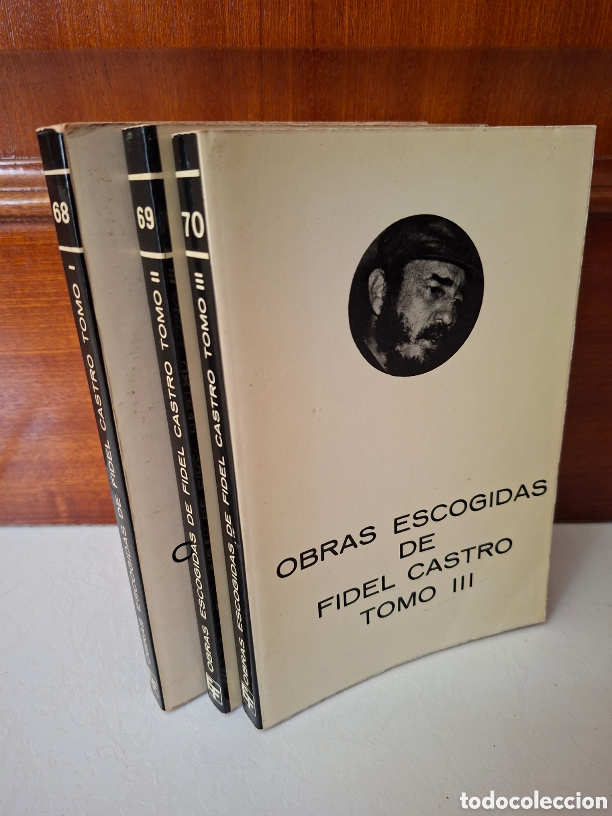 Libros de segunda mano: Obras escogidas 3T por Fidel Castro de Editorial Fundamentos en Madrid 1976