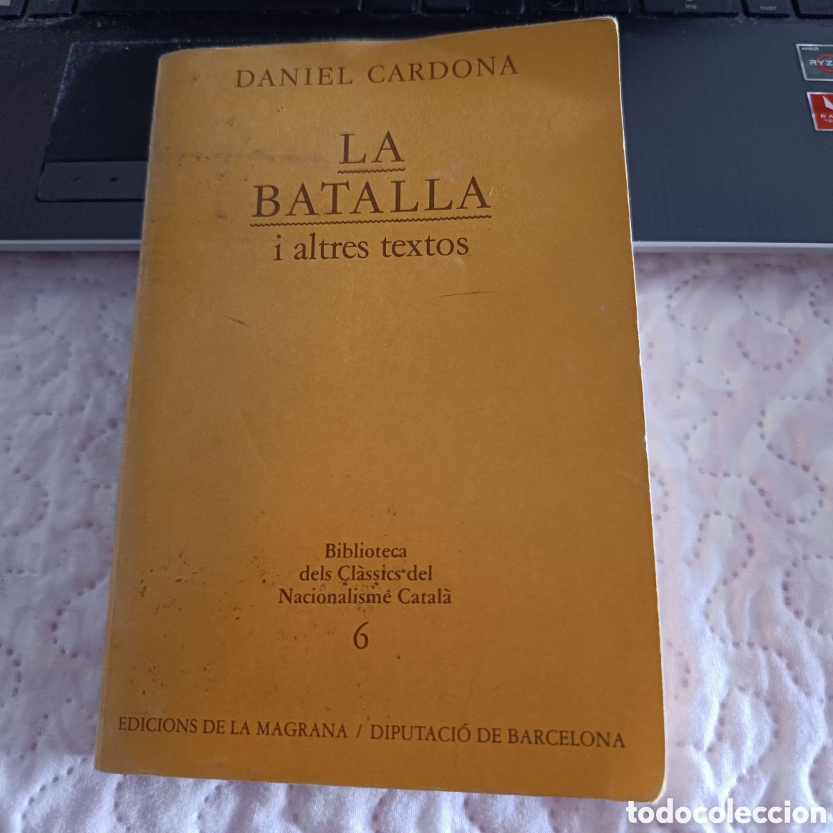 Libros de segunda mano: DANIEL CARDONA - LA BATALLA I ALTRES TEXTOS - LA MAGRANA 1984 - VIBRANT - ENRIC UCELAY - SALVAT