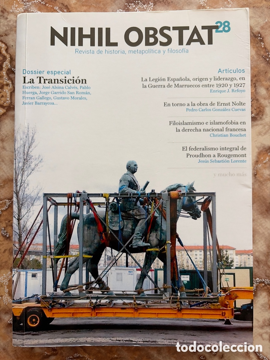 Libros de segunda mano: Revista Nihil Obstat n&uacute;mero 28 (2016)