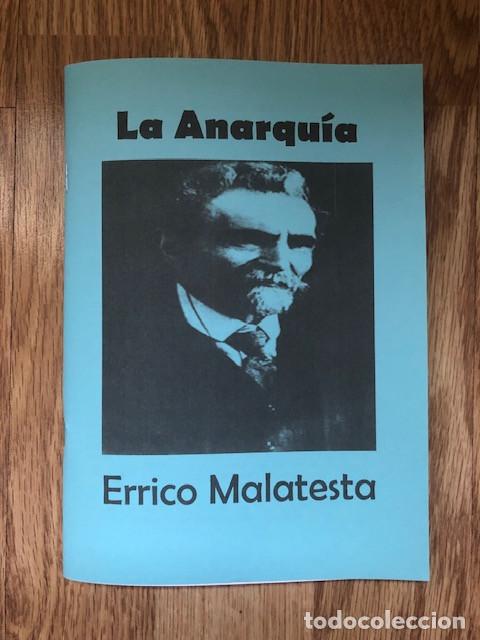 Libros de segunda mano: MALATESTA, ERRICO - La anarquia (Libelo Fotocopiado)