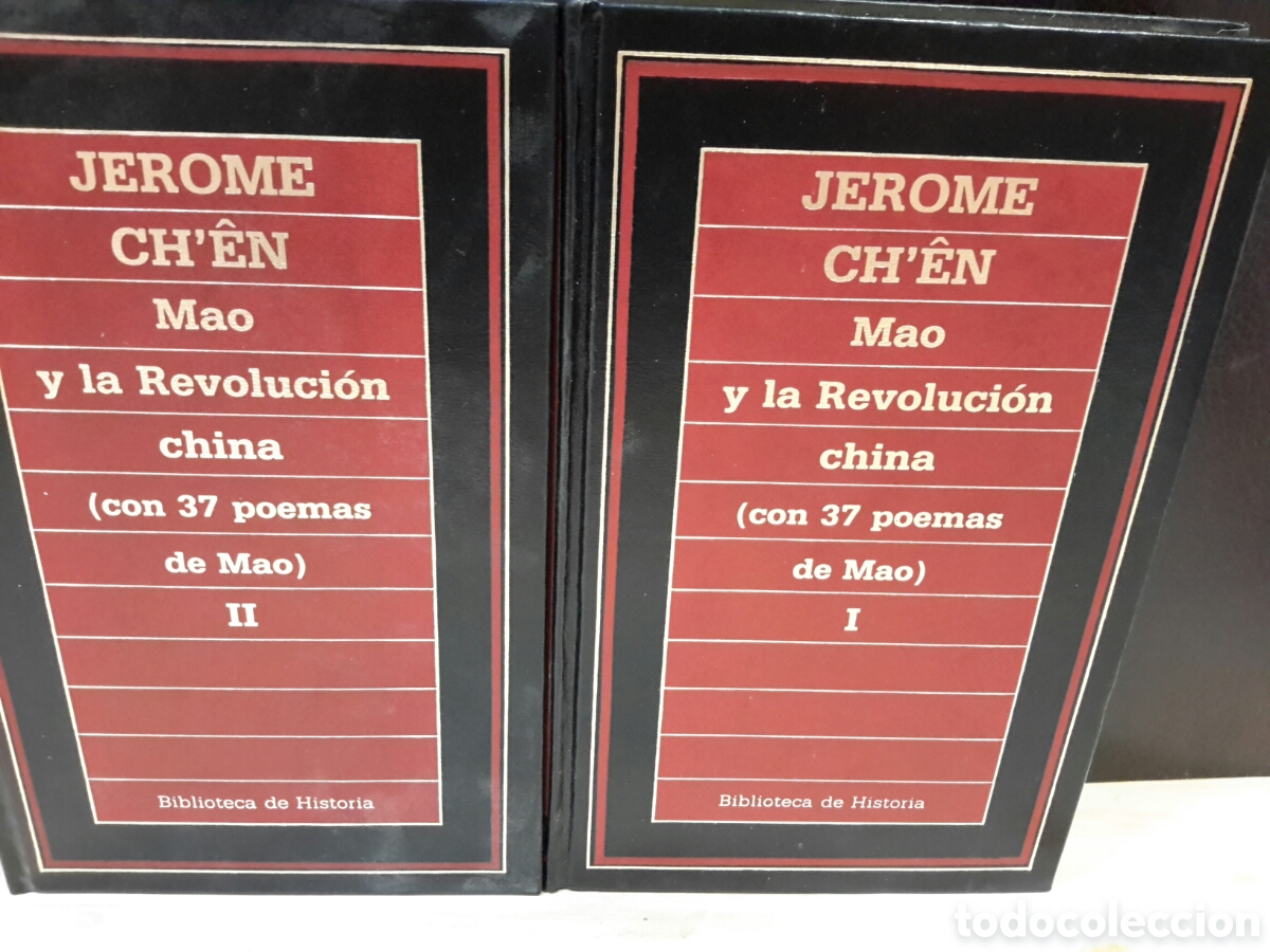 Libros de segunda mano: Jerome Ch'&ecirc;n. Mao y la Revoluci&oacute;n China (con 37 poemas de Mao). 2 Vols.