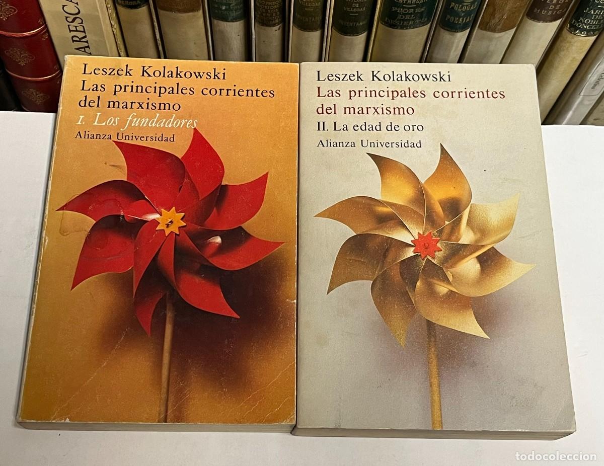 Libros de segunda mano: LAS PRINCIPALES CORRIENTES DEL MARXISMO POR LESZEK KOLAKOWSKI - 2 TOMOS ALIANZA UNIVERSIDAD