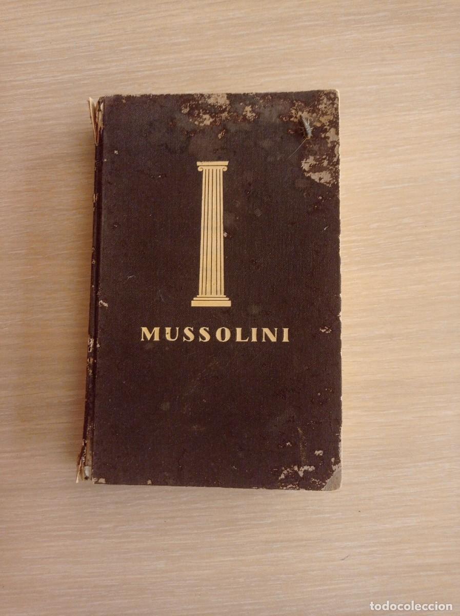 Libros de segunda mano: Libro sobre Mussolini impreso en Berl&iacute;n (1938)