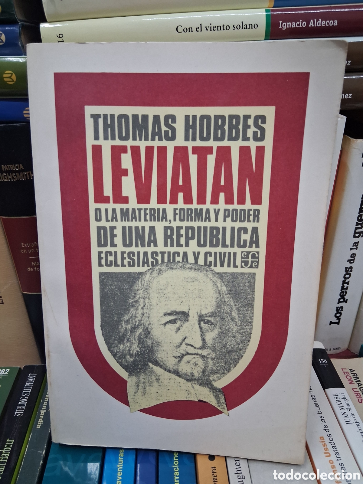 Libros de segunda mano: Leviatan o la materia, forma y poder de una rep&uacute;blica eclesi&aacute;stica y civil- Thomas Hobbes-fec