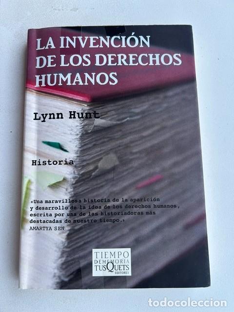 Libros de segunda mano: La invenci&oacute;n de los Derechos Humanos -Lynn Hunt-
