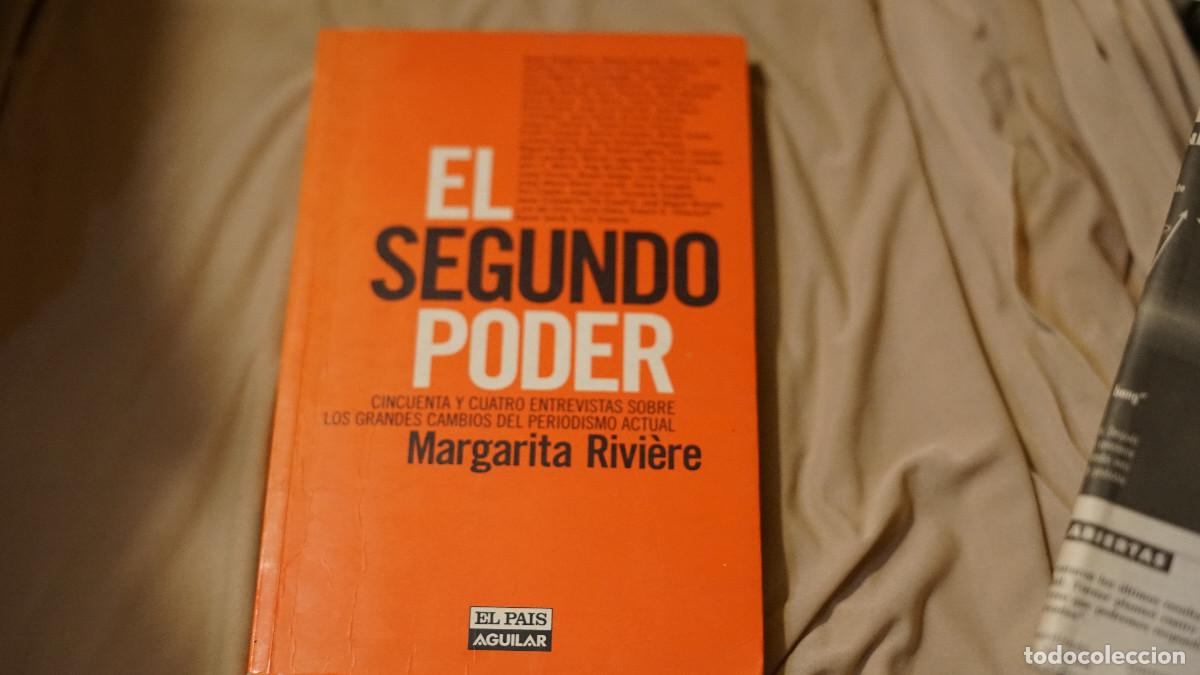 Libros de segunda mano: Margarita Rivi&egrave;re - El segundo poder - El pa&iacute;s 1998 - Foto 1