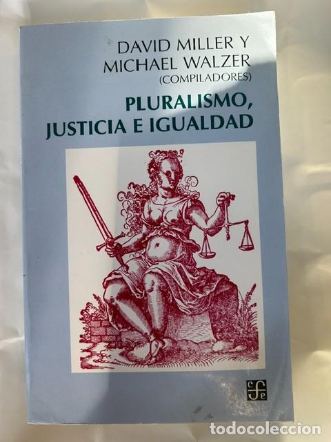 Libros de segunda mano: Pluralismo, justicia e igualdad -David Miller, Michael Walzer-