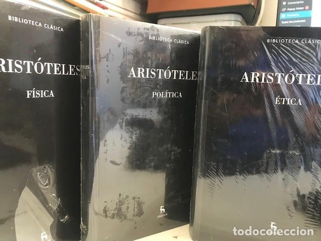Libros de segunda mano: Arist&oacute;teles - F&iacute;sca- Pol&iacute;tica -&Eacute;tica - Biblioteca Cl&aacute;sica Gredos