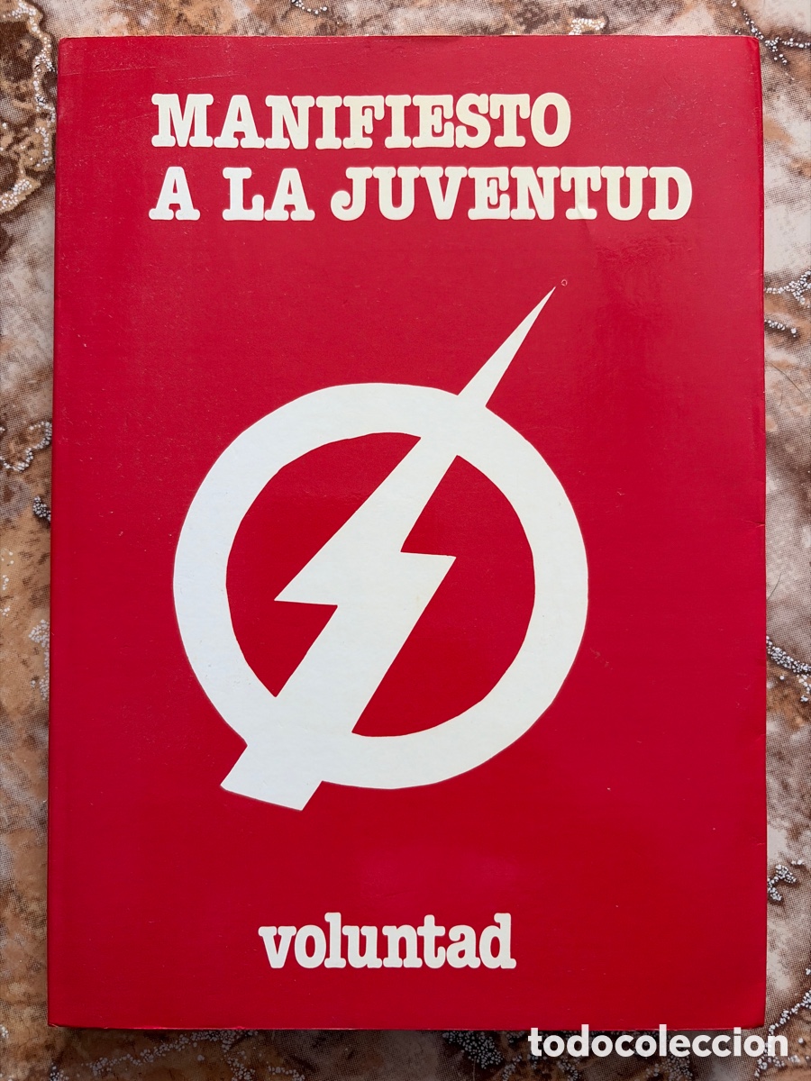 Libros de segunda mano: Manifiesto a la juventud. Voluntad