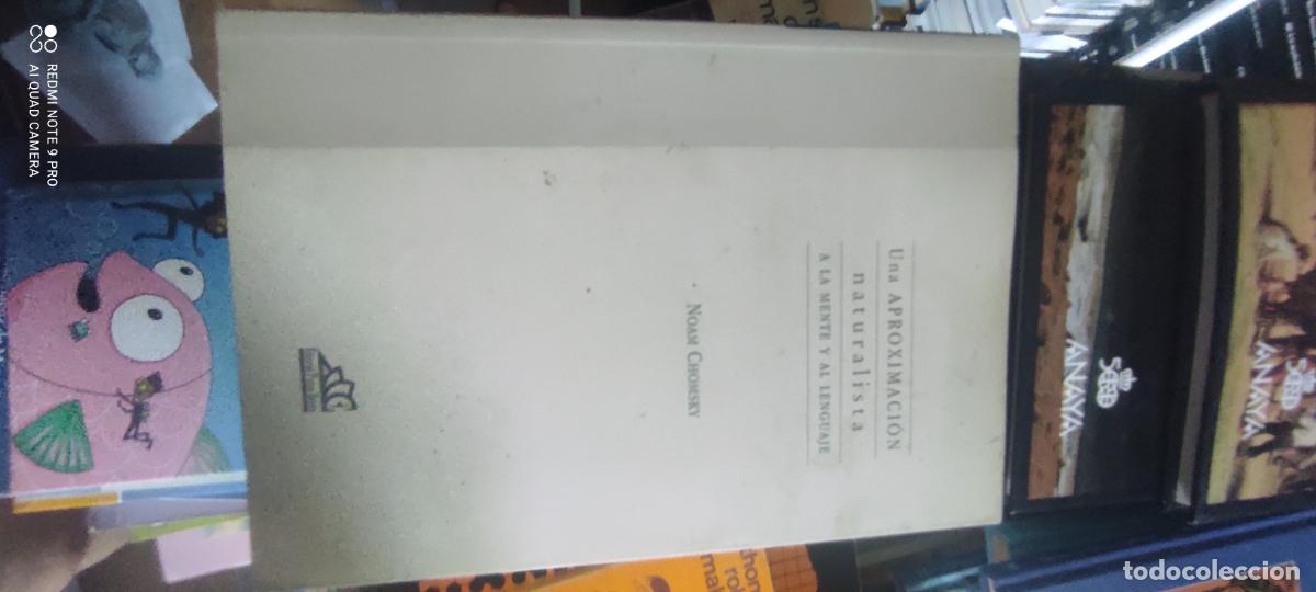 Libros de segunda mano: UNA APROXIMACI&Oacute;N NATURALISTA A LA MENTE Y AL LENGUAJE. NOAM CHOMSKY. PRENSA IB&Eacute;RICA
