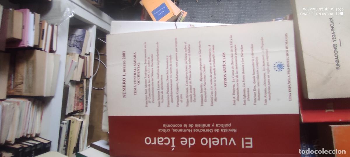 Libros de segunda mano: El Vuelo de &Iacute;caro. Revista de Derechos Humanos, cr&iacute;tica pol&iacute;tica y an&aacute;lisis de la econom&iacute;a, 1. - VV