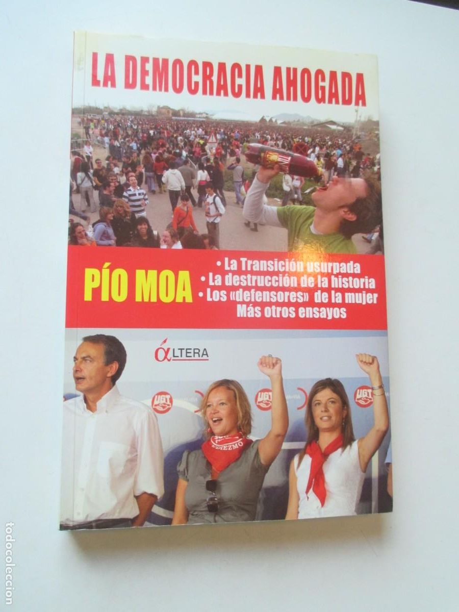 Libros de segunda mano: P&Iacute;O MOA La democracia ahogada W42247