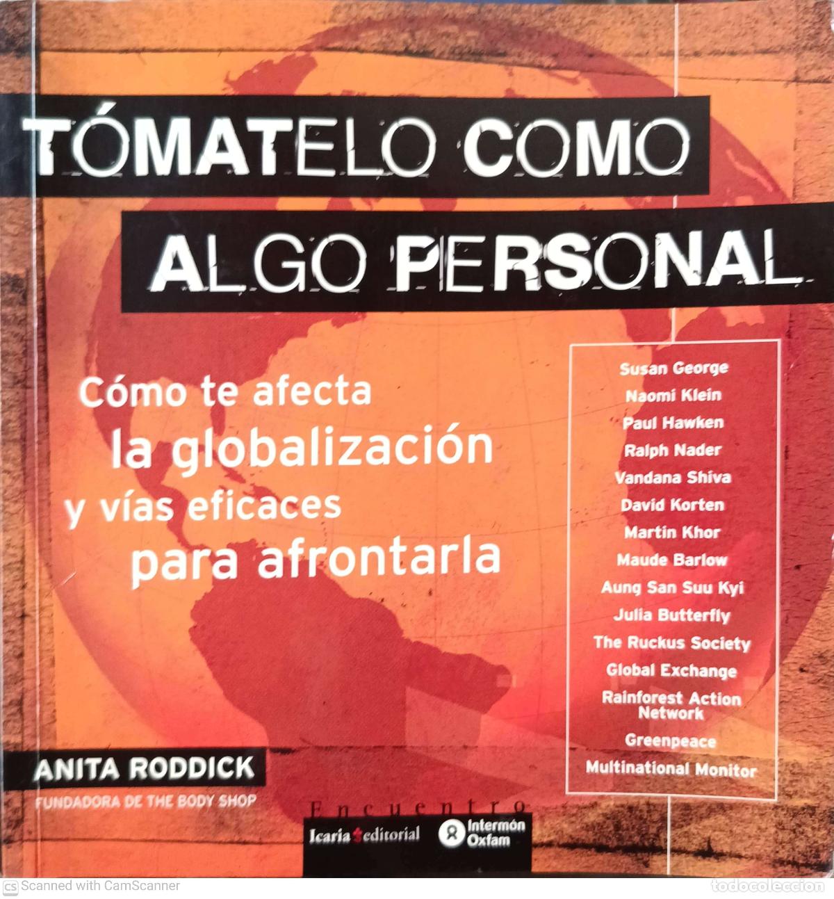 Libros de segunda mano: T&oacute;matelo como algo personal - Anita Roddick