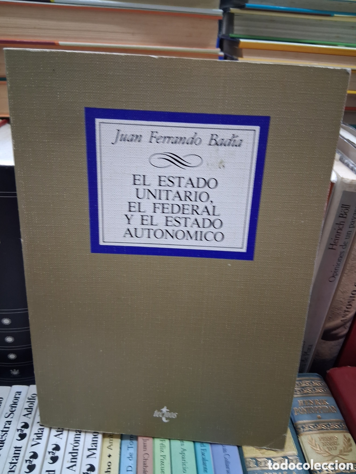 Libros de segunda mano: El estado unitario, el federal y el estado auton&oacute;mico. Juan Ferrando Badia. Tecnos