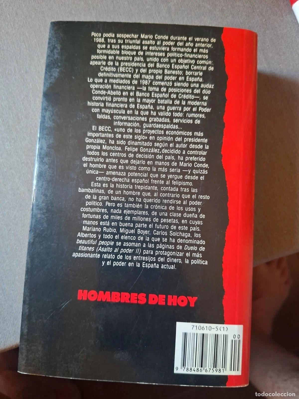 Libros de segunda mano: Asalto al poder II. Duelo de titanes - JESUS CACHO - Foto 2