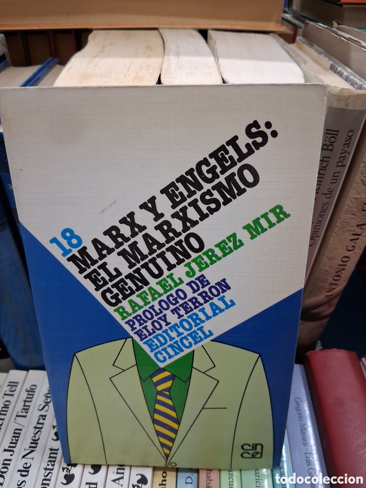Libros de segunda mano: Marx y Engels: el marxismo genuino. Rafael Jerez Mir. Editorial Cincel