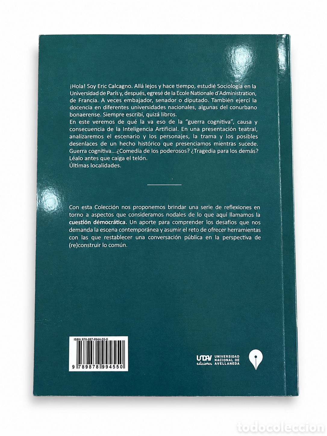 Libros de segunda mano: ERIC CALCAGNO &ndash; DE LA GUERRA COGNITIVA &ndash; LML - Foto 3
