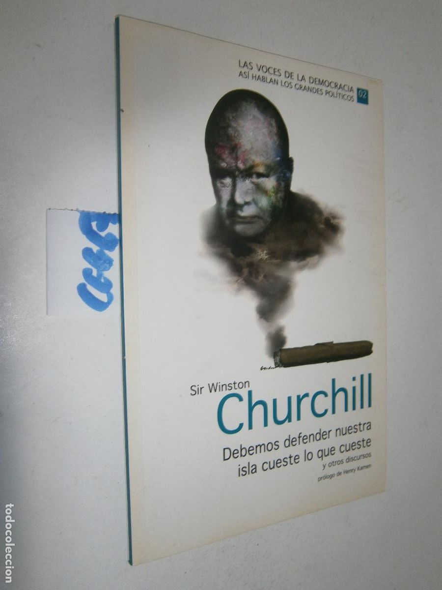 Libros de segunda mano: LAS VOCES DE LA DEMOCRACIA - SIR WINSTON CHURCHIL