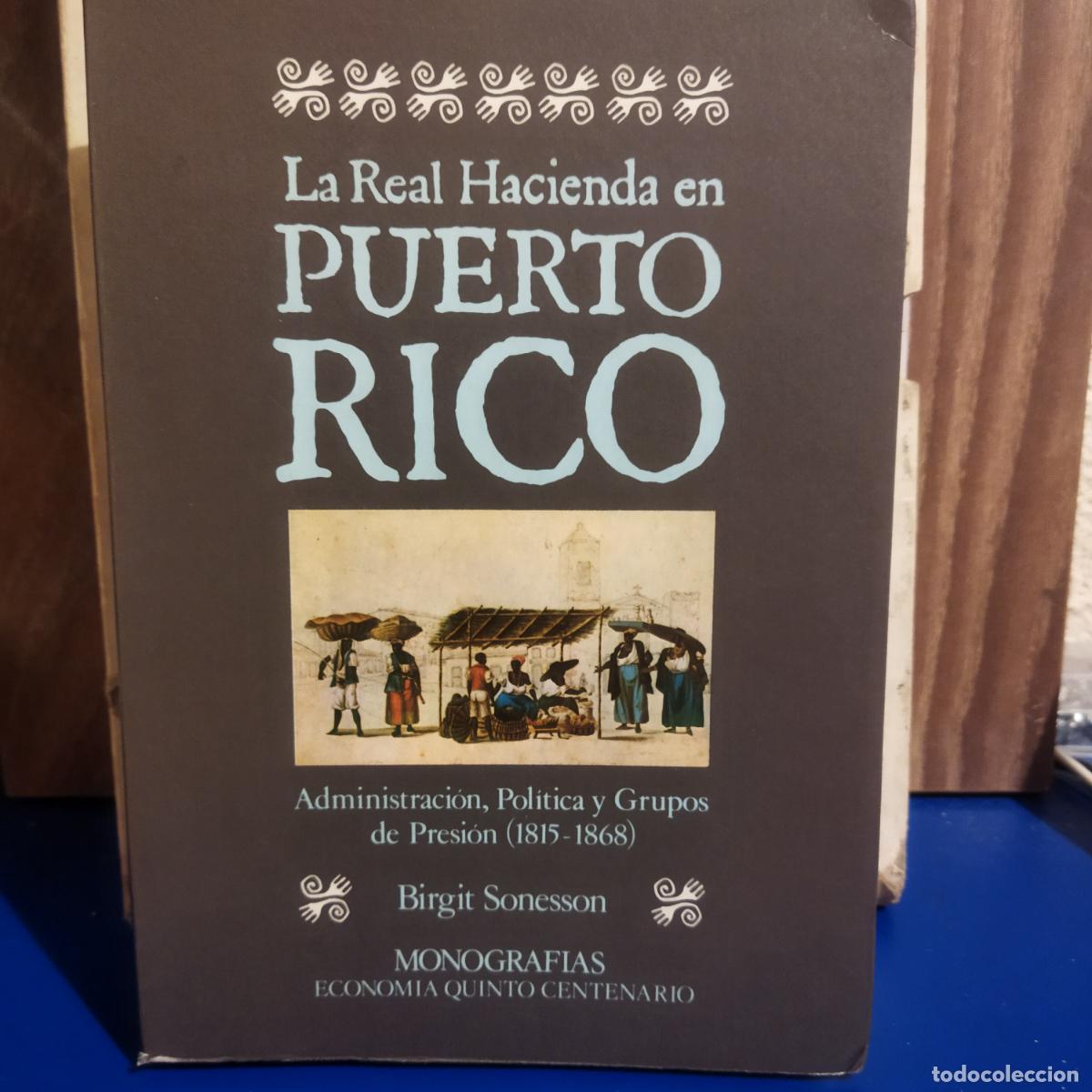 Libros de segunda mano: La real hacienda en puerto rico