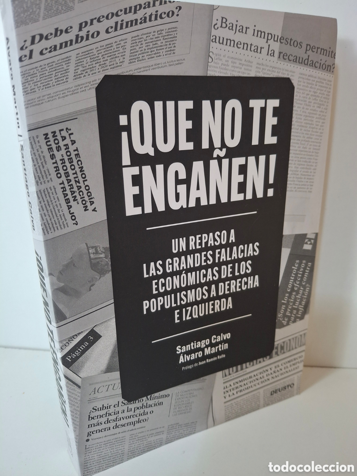Libros de segunda mano: &iexcl;QUE NO TE ENGA&Ntilde;EN!, UN REPASO A LAS GRANDES FALACIAS ECONOMICAS DE LOS POPULISMOS..., 2022