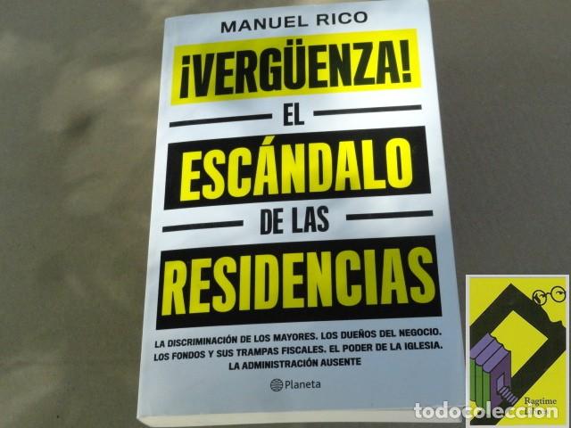 Second hand books: RICO, Manuel: Verg&uuml;enza. El esc&aacute;ndalo de las residencias