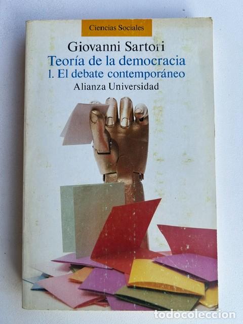 Second hand books: Teoria de la democracia I -Giovanni Sartori-