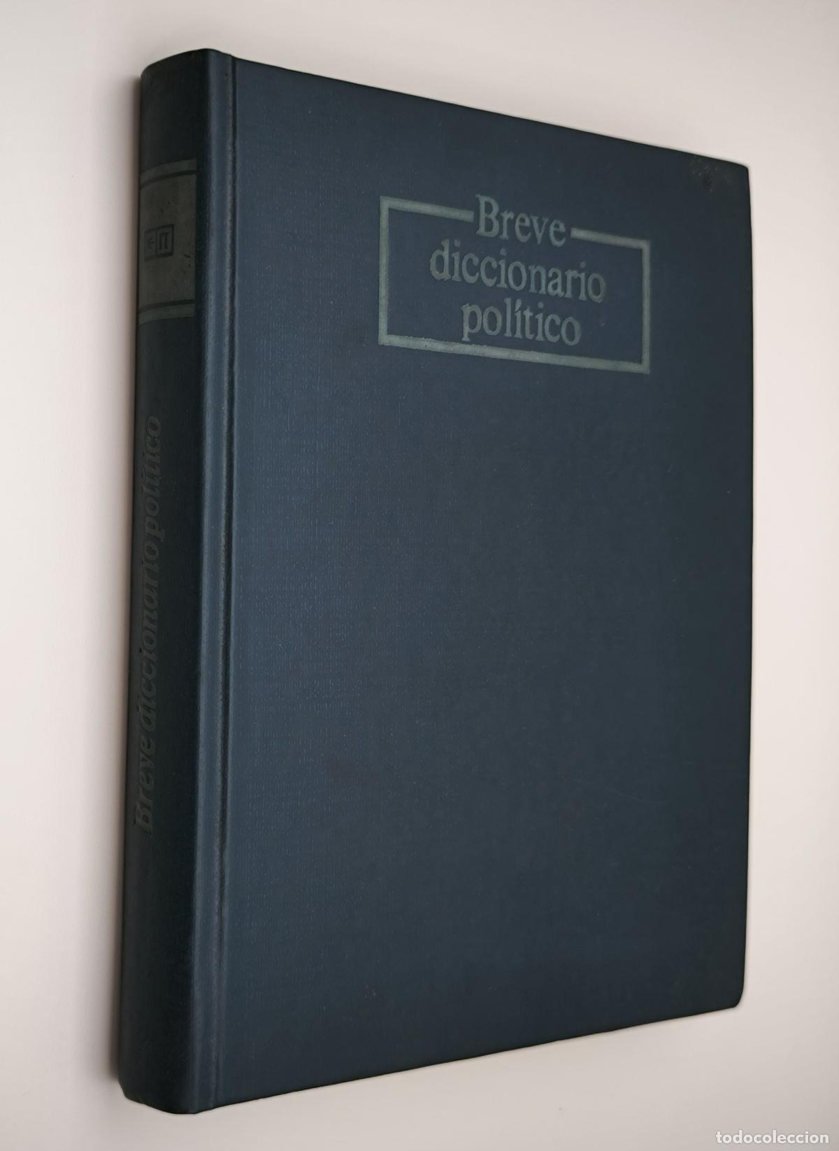 Libri di seconda mano: BREVE DICCIONARIO POL&Iacute;TICO - EDITORIAL PROGRESO